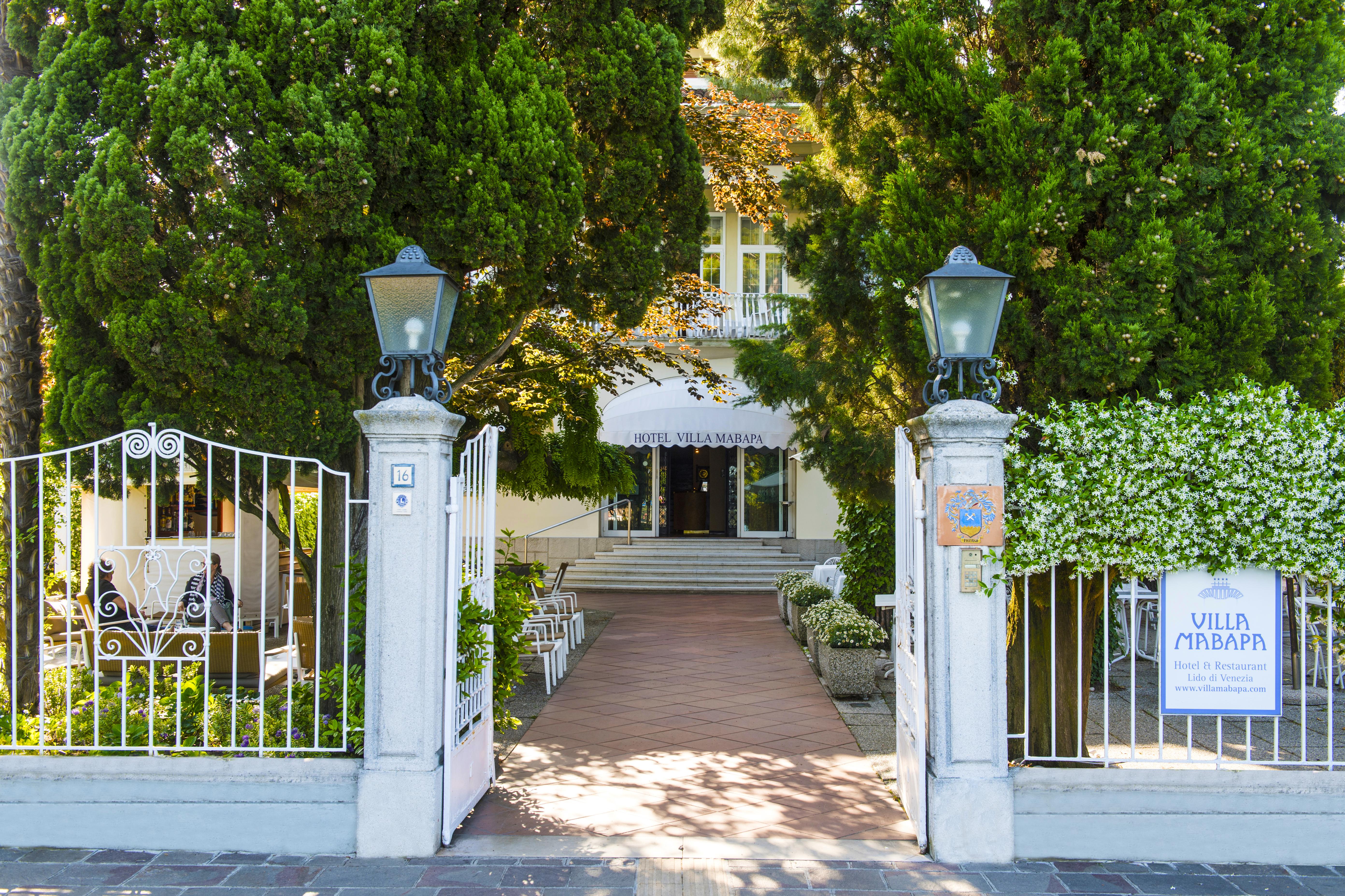Hotel Villa Mabapa Венеция-Лидо Экстерьер фото